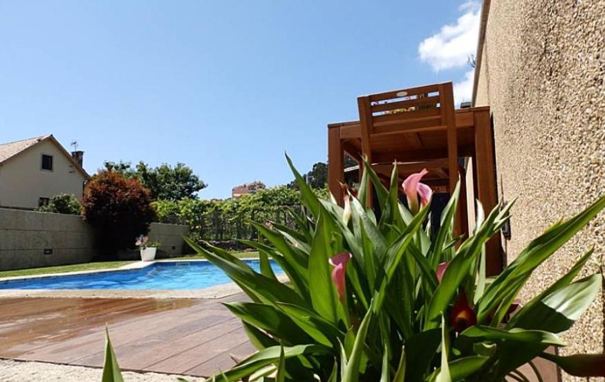 Vila Casa Piscina Boleros Combarro Exteriér fotografie